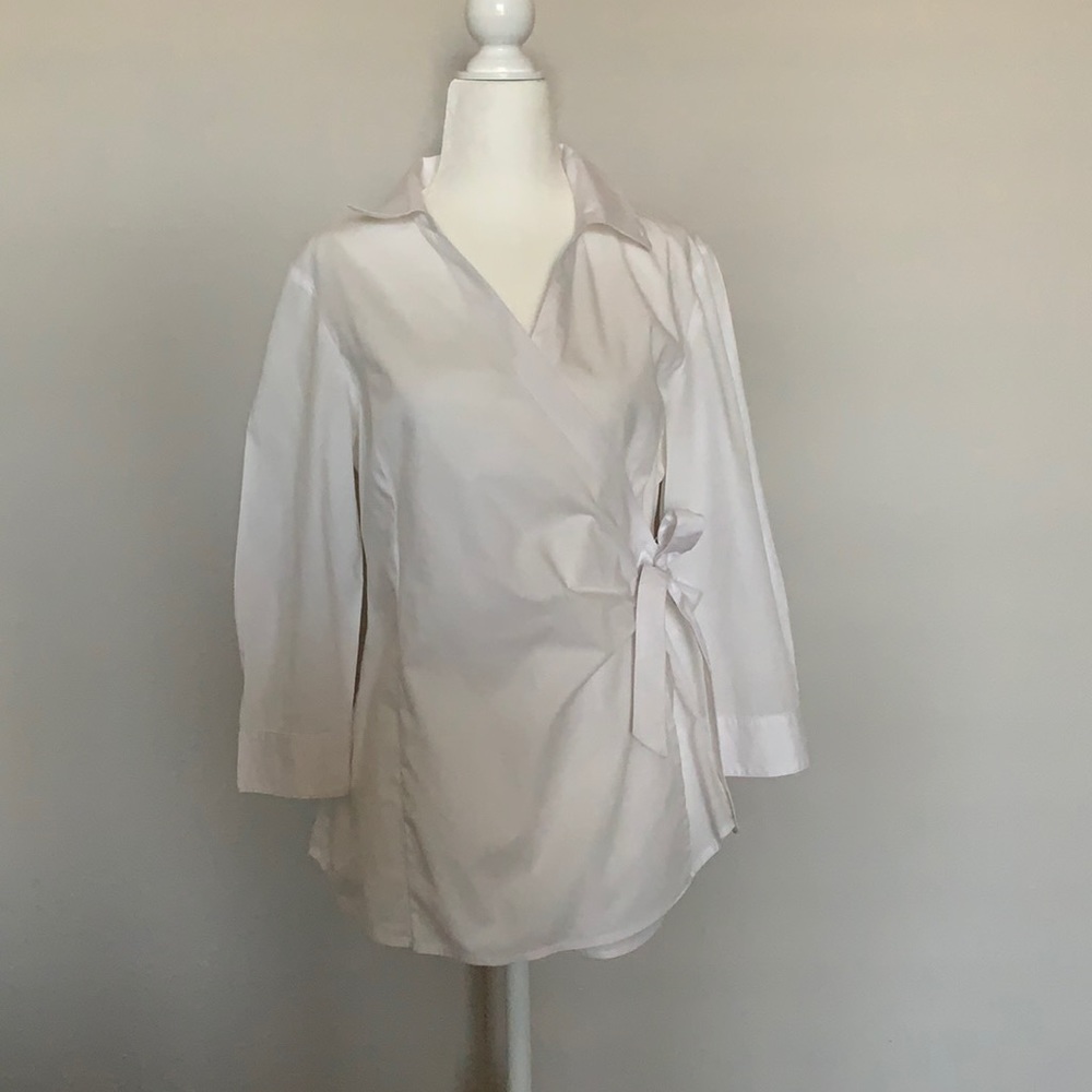 Coldwater Creek SideTie Blouse